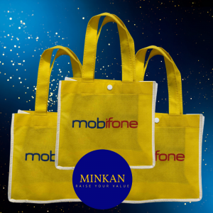 Minkan 119 TÚi VẢi ĐỰng SẢn PhẨm Mobifone Vinaphone (2)